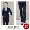 Moda otoño e invierno negocio OL commuter traje de falda para el trabajo traje profesional traje formal gris para mujer ropa de trabajo
