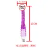 Acessórios para máquinas de sexo, vibrador realista de três furos para homens e mulheres, bolinhas anal de cristal, brinquedos divertidos especiais de SM para flerte para mulheres