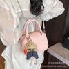 Bolsa de Mão com Design de Nicho para Mulheres 2026 Nova Primavera Estilosa Casual Bolsa Bowling Versátil Ombro Transversal