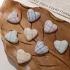 Atmosfera de Menina Doce Macaron Xadrez Coração Botão DIY Presilha de Cabelo Capa de Celular Mala Sapatos Meias Acessórios de Roupa