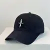 Gorra de Béisbol de Mezclilla Desgastada Estilo Retro Americano para Mujer, Sombrilla Casual Versátil para Pareja, Gorra de Cinco Paneles Estilo Callejero