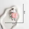 Novo Tecido de Desenho Animado Boneca Pônei Broche Decoração de Sapato Roupa Chapéu Bolsa Pingente Chaveiro Acessórios Feitos à Mão