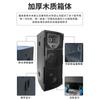 Altavoz de audio de alta potencia de 1300 W, tres frecuencias, profesional, resistente al agua, para actividades al aire libre, ideal para camping y bodas.