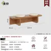 Sofá de Terraza de Madera Maciza Mesa y Silla para Tienda de Té con Leche Combinación Mesa y Silla para Cafetería Restaurante Occidental Casa de Té Mesa de Comedor Asiento de Pared Comercial para Catering