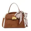 Bolso Trendy de Moda para Mujer 2025 Invierno Nuevo Estilo Bolso de Hombro Cruzado Celebridad de Internet Versátil de Alta Gama Estilo Coreano Chic Bolso Kelly