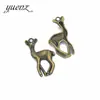 Joias de liga YuenZ pingente de veado diy joias estilo vintage acessórios feitos à mão D9160