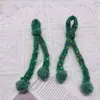 Muñeca Mini de Punto Bufanda Pequeña Arcoíris Estilo Chanel Bufanda Versátil Muñeca con Accesorios para la Cabeza