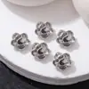 Celebridade da Internet Série Buccellati Joias para Unhas Brilhante Zircônia Explosão de Estrelas Trevo de Quatro Folhas Diamante Vazado Unha Diamante Atacado
