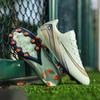 Zapatos Nuevos para Mujer Transfronterizos 2025, Zapatos de Fútbol para Niños, Zapatos de Entrenamiento para Partido de Césped Artificial con Tacos Ag Cortos y Tacos Largos para Hombre