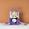 Bolsa de Telefone de Tricô, Casual e Versátil, Bolsa Feminina de Tricô, Bolsa Quadrada Pequena, Em Formato de Coração, Toque de Luxo, Nova Bolsa Transversal 2025