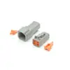 [Crown Hair] Conector Impermeable DTM2/3/4/6/8/12-pin Serie Completa DTM04-2P de Chi Automotive