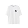 Camiseta Masculina Jie Zhan Estampada Paixão Nova Moda Primavera e Verão 2026 Marca Estilo de Rua Solta Casual Manga Curta Top