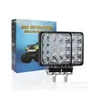 Foco Cuadrado de 48W con 16 LEDs de Alto Brillo Suministro Directo del Fabricante Luces LED de Trabajo Automotrices Luces LED Modificadas para Off-Road