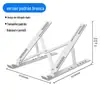 Suporte para Laptop Pode Elevar Altura da Área de Trabalho Suporte de Resfriamento para Laptop Portátil Dobrável Suspenso