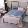 Sábana de una pieza engrosada de sarga, sábanas lijadas, dormitorio de estudiante, cama individual, funda nórdica doble sencilla de estilo nórdico para las cuatro estaciones