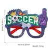 Gafas de Aficionado para el Mundial 2026 en Estados Unidos, Canadá y México, Accesorios para Animar, Decoraciones de Fiesta Temáticas de Fútbol, Accesorios para Fotos