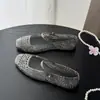 Zapatos Planos de Gelatina Coreanos, Nuevo Estilo Transfronterizo, Sandalias de Tira Única Cuadradas Huecas, Sandalias Mary Jane Japonesas de Fondo Bajo