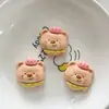 Acessórios de Resina de Coelhinho Desenho Animado Atacado DIY Materiais Semi-Acabados Corda de Cabelo Chaveiro Material de Aplicação Cachorrinho