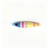 Señuelo jig de fundición para costa transfronterizo 20g 30g 40g para caballa y pez azul, señuelo jig de jigging lento y recogida rápida, señuelo luminoso al por mayor