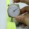 Cinta de poliéster y algodón de 1.3 mm de grosor y 2.5 cm de ancho, color verde fluorescente, con cuentas, para correa de hombro de mochila escolar, cinta de una pulgada y media para ropa y bolsos