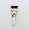 Pincel de Base Ultra Fino de Cerdas Macias, Linha Única, Cabeça Plana, Sem Marcas, Sem Pó, Corretivo Pele Natural Impecável, Leve e Duradouro