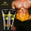 Creme Termogênico para Abdômen com Gengibre para Homens e Mulheres, Creme Massageador Emagrecedor 80g