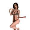 Lencería Lianyungang Maid Leopard Print Uniforme Tres Puntos Caliente Sexy Pasión Cama Coqueteo Libre Nuevas Mujeres