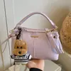 Bolso Rojo para Mujer, Nuevo Estilo Trendy Primavera 2026, Bolso de Hombro Elegante y Versátil, Bolso Cruzado Tipo Cubo de Gama Alta
