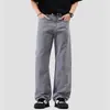 Maple House Moda Masculina / Primavera 2026 Novo Estilo Americano Jeans Casual Solto de Perna Larga Calças Longas Retas Tendência