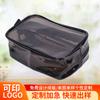 Bolsa de mano estilo coreano transparente para cosméticos con gran capacidad y conveniente para viajar, separación seco y húmedo, bolsa para artículos de aseo y cosméticos, lote de bolsas para cosméticos