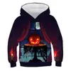 Ropa nueva transfronteriza para niños chalecos Halloween calabaza impresión digital 3D chalecos de punto festival de fantasmas outlet de fábrica de calabazas