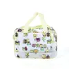Bolsa de mano transparente de PVC con diseño de dibujos animados lindo y de alta apariencia, Bolsa de almacenamiento de viaje portátil de gran capacidad para artículos de tocador