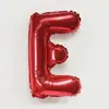 Globos de Papel de Aluminio con Letras y Números Rojos de 16 pulgadas Decoración para Primer Cumpleaños Boda Globos de Papel de Aluminio Venta al por Mayor