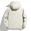 1088 Jaqueta de Algodão Outono Inverno Roupa Externa Masculina Individual Versátil Com Capuz Espessada Grafeno Luxo Leve Roupas de Algodão À Prova de Vento Aquecimento