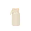 Taza termo de acero inoxidable linda para niños, vaso de doble uso con popote de alta apariencia para niñas, vaso para beber de gran capacidad para estudiantes de primaria