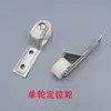 Accesorios para puerta enrollable polea accesorios para puerta eléctrica canaleta guía rueda ruedas para puerta de garaje rueda guía ruedas de canaleta guía de aluminio