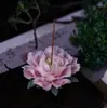 Flor de Loto, Flor de Peonía, Decoración Cerámica Hecha a Mano Inspirada en el Zen Fragante, Adorno para Mesa de Café, Regalo para Oficina en Casa