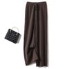 Pantalones de Lana Siping para Mujer 2024 Otoño e Invierno Nuevo Lujo Ligero Casual Pantalones Tejidos de Lana Pantalones Simples Holgados