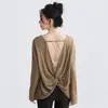 Traje de Yoga Espalda Descubierta Conjunto para Mujer Cubierta Deportiva 2026 Nuevo Otoño Pilates Impresionante Ropa de Entrenamiento Fitness Pantalones de Tiburón