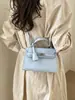 2026 Nova Moda Simples Retrô Bolsa Kelly para o Dia a Dia com um Toque de Luxo, Bolsa de Mão Transfronteiriça, Bolsa de Ombro e Bolsa Transversal para Mulheres