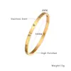 Pulseira de Aço Titânio, Simples, Elegante, Luxo Leve, Moda de Alto Padrão, Modelo Feminino Cravejado com Diamantes, Pulseira de Aço Inoxidável para Casal, Não Desbota, para Mulheres