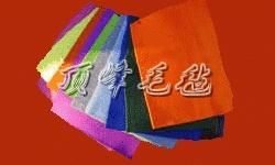 彩色无纺布彩色毛毡不织布非织造布