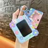 Chaveiro de Quadro Eletrônico para Desenho de Flores Transfronteiriço, Acessório Divertido para Mochila de Estudante, Pingente de Quadro de Escrita para Alívio de Estresse, Atacado de Comércio Exterior
