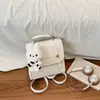 Mochila Retrô Britânica para Mulheres 2026 Nova Moda Simples e Estilosa Bolsa de Ombro Único Transversal Bolsa de Mão Mochila de Estudante