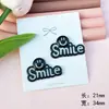 Pingentes de Letras em Acrílico Tamancos de Desenho Animado Acessórios DIY Presilhas de Cabelo Enfeites de Cabelo Capa de Celular Adesivos Pingentes Acessórios