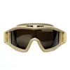 Gafas Tácticas Operaciones Especiales Tiro Rk2 Fronteriza Langosta del Desierto Montar Antivaho Resistentes a Impactos Tácticas