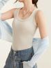 Camisola Nueva Estilo 2025 que Cubre el Pecho con Almohadillas para Mujeres, Ropa Interior de Aspecto Adelgazante, Se Puede Usar por Fuera Sin Ropa Interior, Todo en Uno con Tirantes