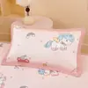 Funda de almohada infantil de seda de hielo de dibujos animados clase A individual 30X50 Verano 2026 Nuevo modelo Refrigerante Funda para núcleo de almohada de seda de hielo