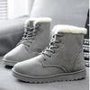Sapatos de algodão forrados com lã Botas Martin espessas femininas de inverno Novos sapatos casuais quentes de algodão transfronteiriços de cano curto Sapatos femininos