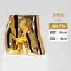 Soporte de exhibición de modelo de lencería, maniquí de medio cuerpo para escaparate de tienda de lencería, sujetador, accesorios para lencería masculina, cuerpo dummy electrochapado